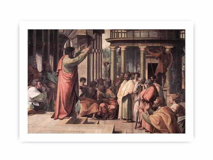 St Paul Preaching In Athens