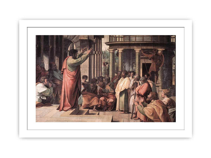 St Paul Preaching In Athens