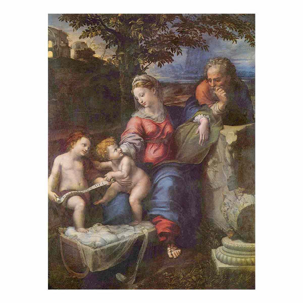 Holy Family under the oak, with John the Baptist