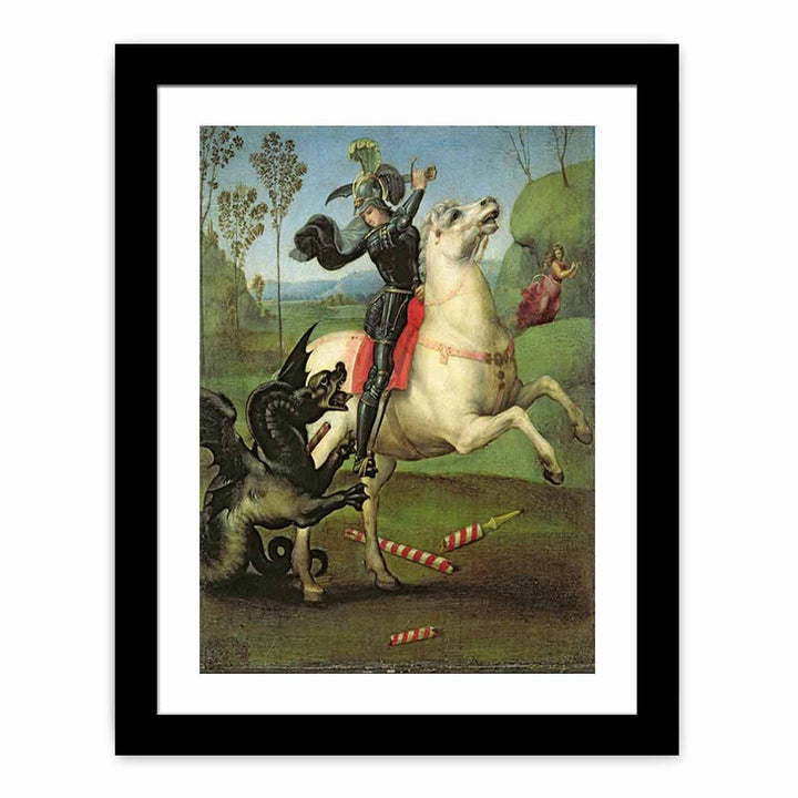 St George Fighting The Dragon