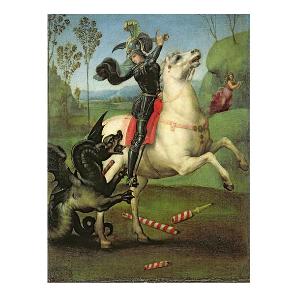 St George Fighting The Dragon