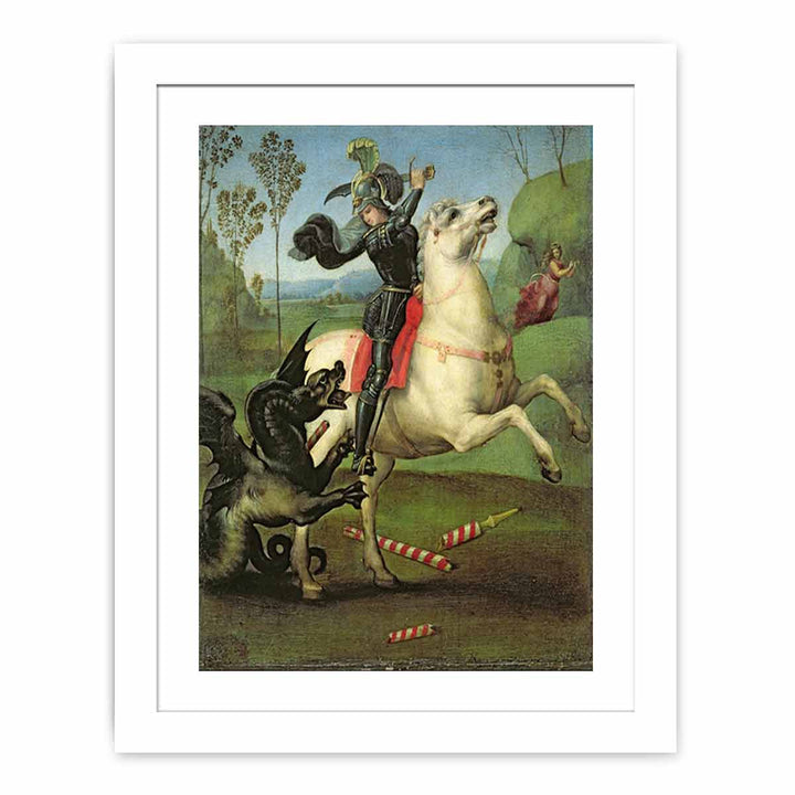 St George Fighting The Dragon