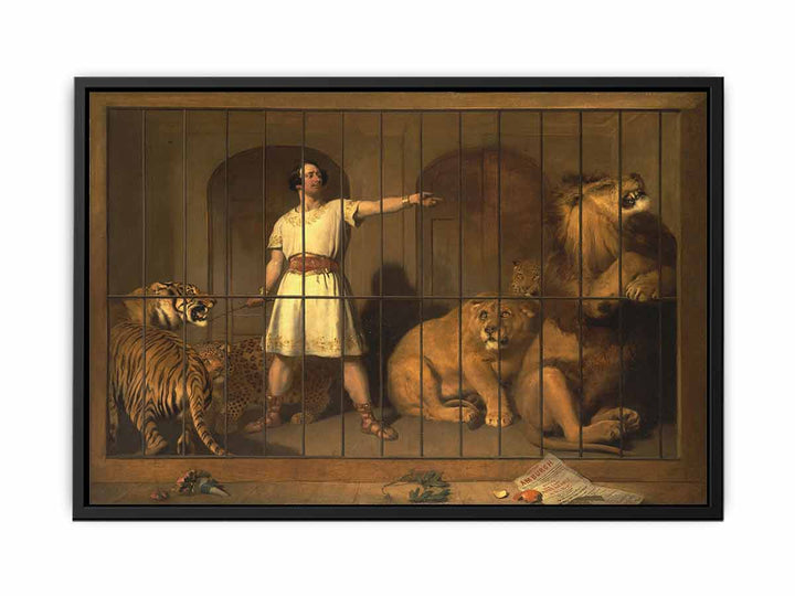 Portrait of Mr. Van Amburgh, As He Appeared with His Animals at the London Theatres