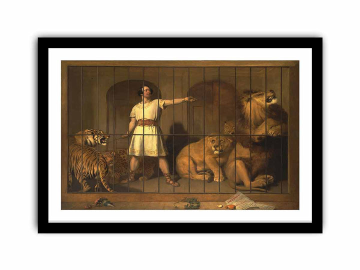 Portrait of Mr. Van Amburgh, As He Appeared with His Animals at the London Theatres