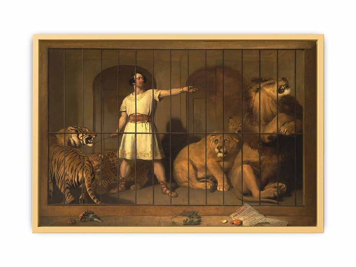 Portrait of Mr. Van Amburgh, As He Appeared with His Animals at the London Theatres