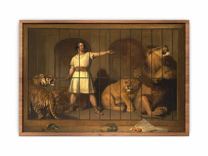 Portrait of Mr. Van Amburgh, As He Appeared with His Animals at the London Theatres