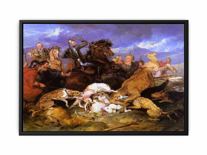 Sir Edwin Landseer The Hunting of Chevy Chase