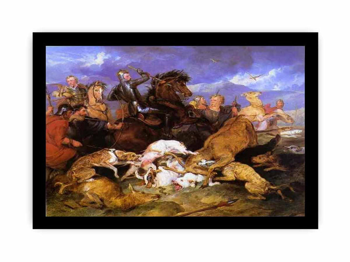 Sir Edwin Landseer The Hunting of Chevy Chase