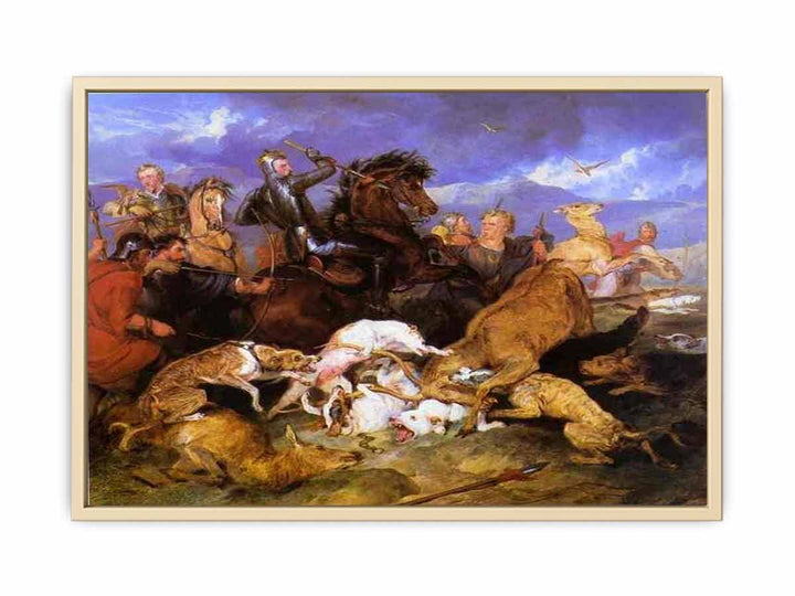 Sir Edwin Landseer The Hunting of Chevy Chase