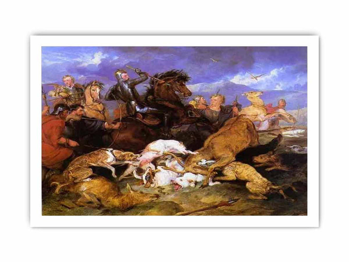 Sir Edwin Landseer The Hunting of Chevy Chase