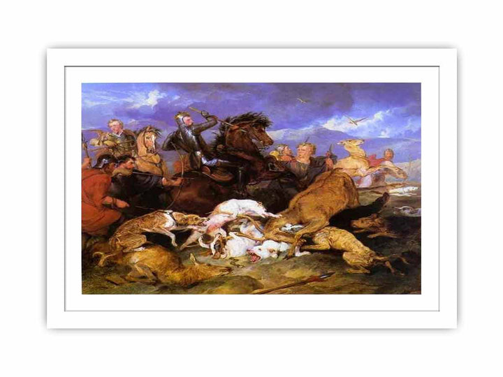 Sir Edwin Landseer The Hunting of Chevy Chase