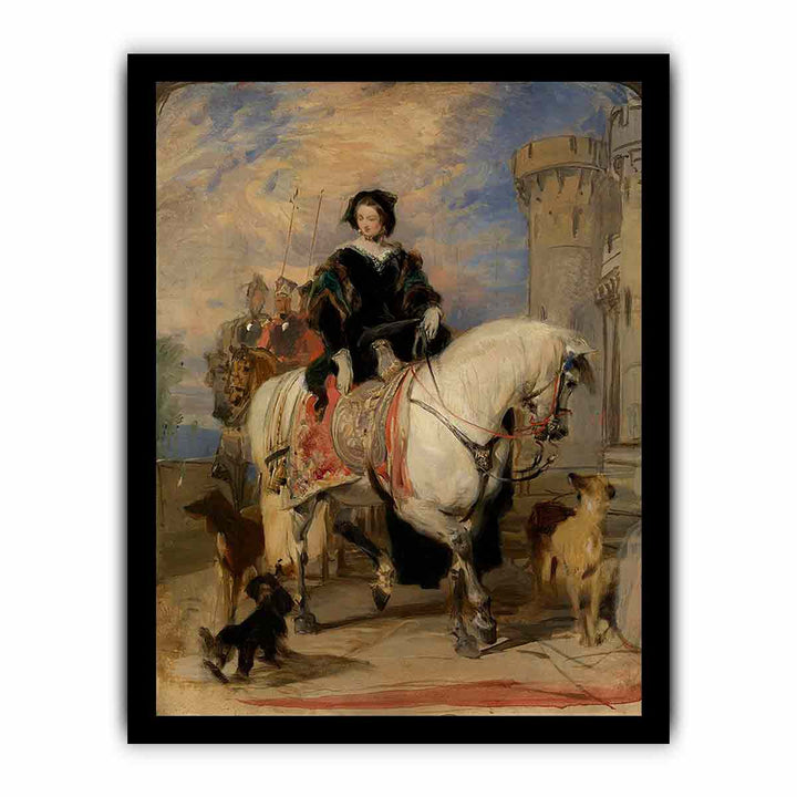 Queen Victoria (1819-1901) on Horseback