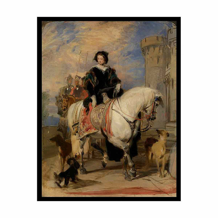 Queen Victoria (1819-1901) on Horseback