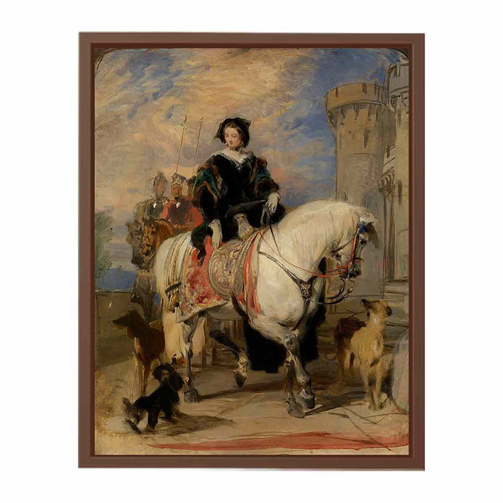 Queen Victoria (1819-1901) on Horseback