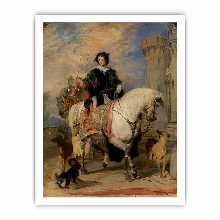 Queen Victoria (1819-1901) on Horseback