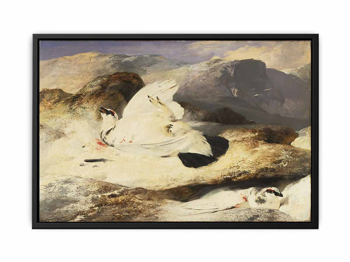 Ptarmigan in a Landscape