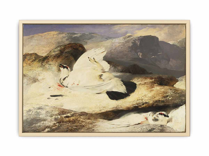 Ptarmigan in a Landscape