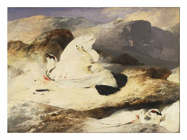 Ptarmigan in a Landscape