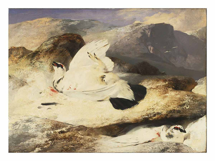 Ptarmigan in a Landscape