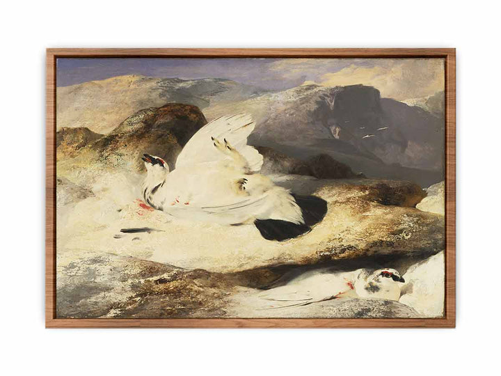 Ptarmigan in a Landscape