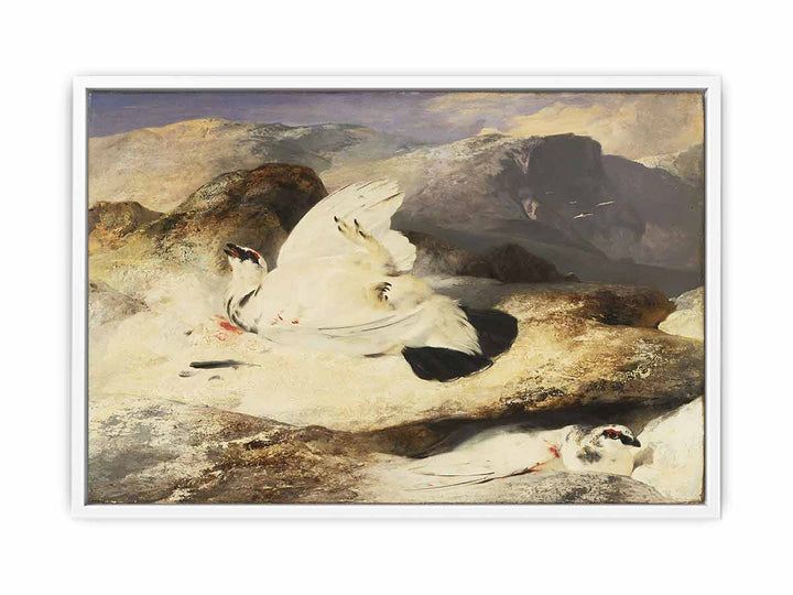 Ptarmigan in a Landscape