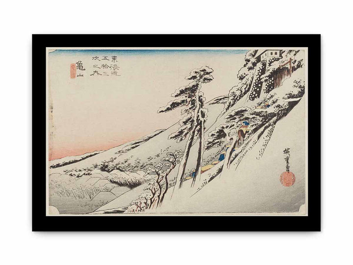 Hiroshige-53-Stations-Hoeido-47-Kameyama