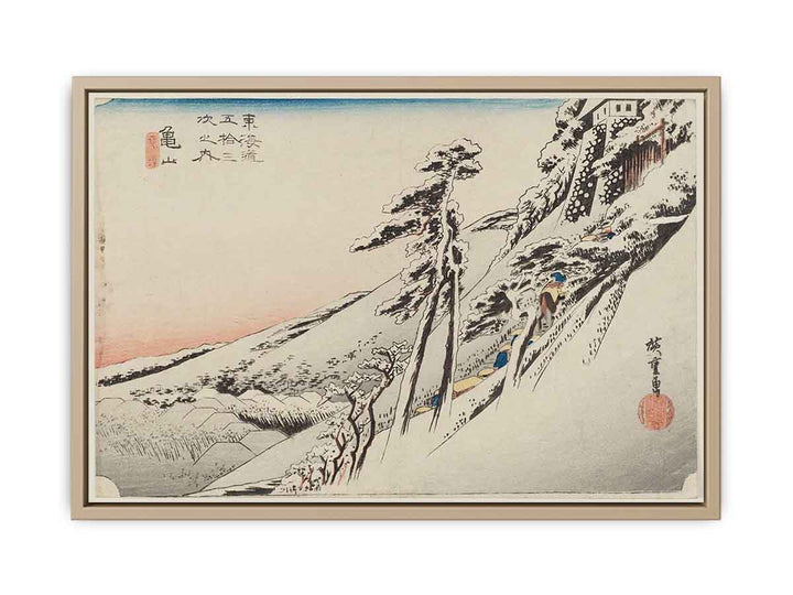 Hiroshige-53-Stations-Hoeido-47-Kameyama