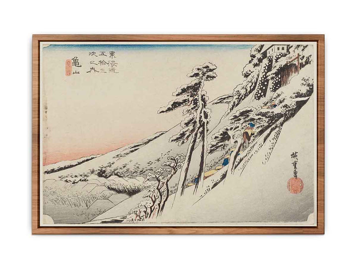 Hiroshige-53-Stations-Hoeido-47-Kameyama