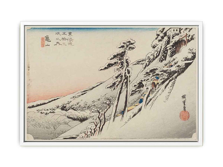 Hiroshige-53-Stations-Hoeido-47-Kameyama