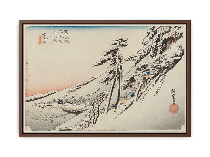 Hiroshige-53-Stations-Hoeido-47-Kameyama