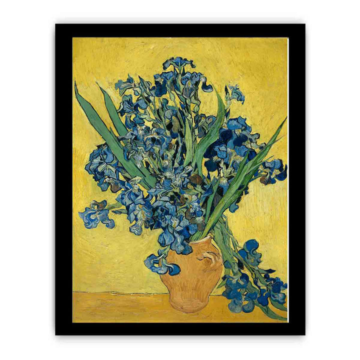 Vase Of Irises By Van Gogh