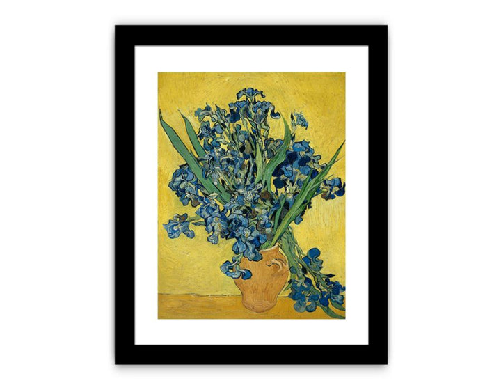 Vase Of Irises By Van Gogh