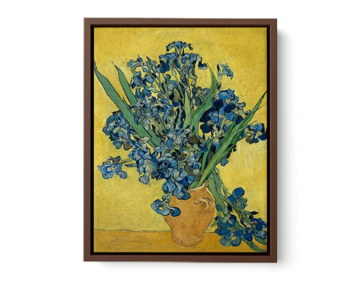 Vase Of Irises By Van Gogh