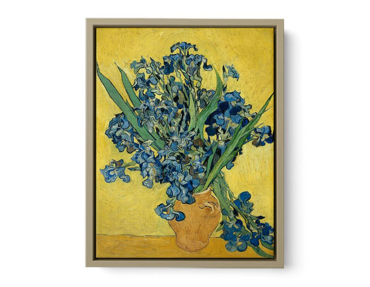 Vase Of Irises By Van Gogh