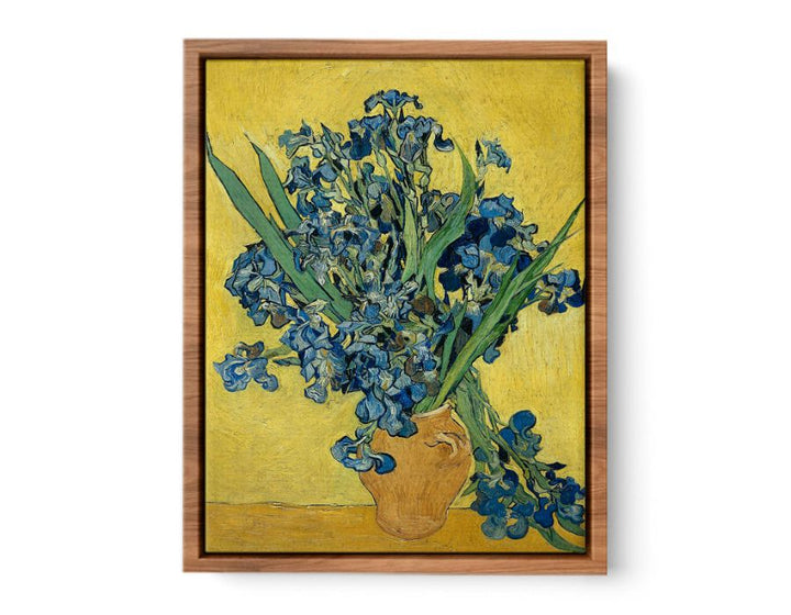 Vase Of Irises By Van Gogh