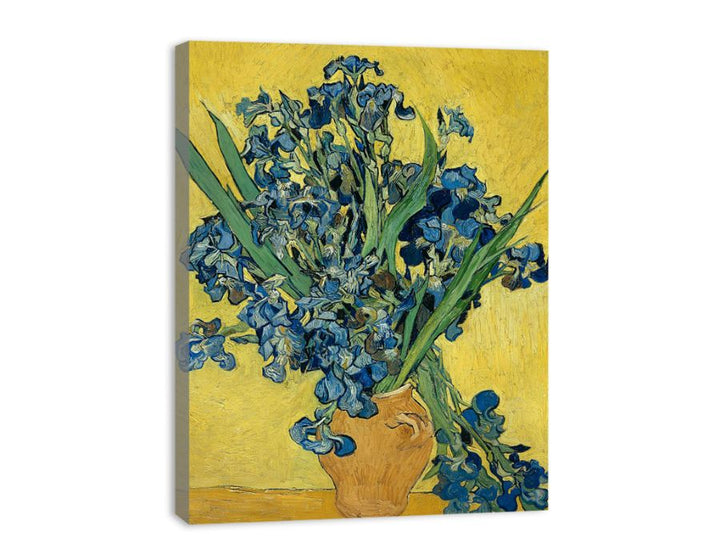 Vase Of Irises By Van Gogh