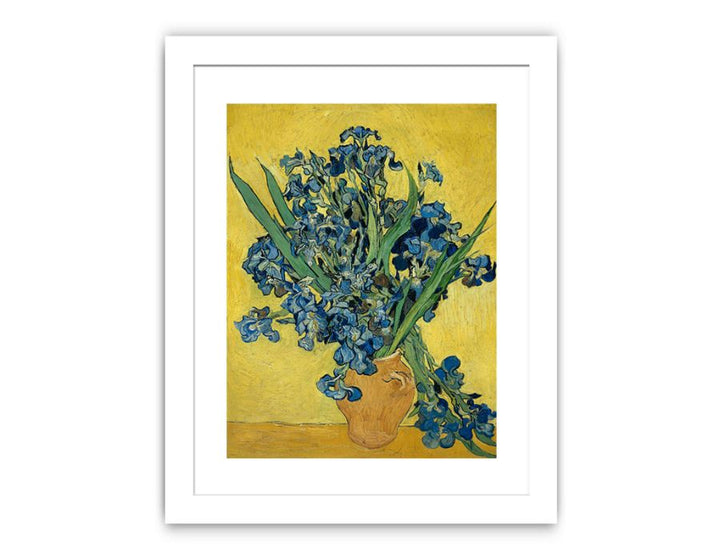 Vase Of Irises By Van Gogh