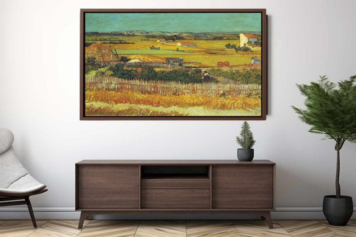 Harvest  Painting By Van Gogh