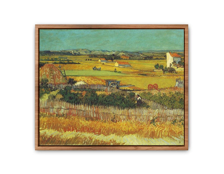 Harvest  Painting By Van Gogh