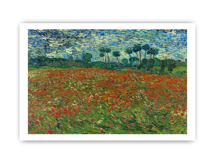 Poppy Field By Vincent Van Gogh