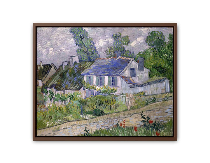 Houses At Auvers By Van Gogh