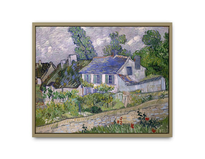 Houses At Auvers By Van Gogh