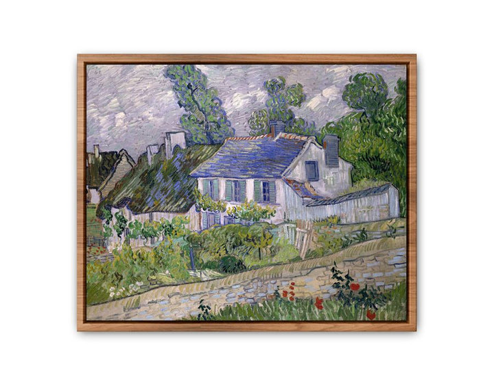 Houses At Auvers By Van Gogh