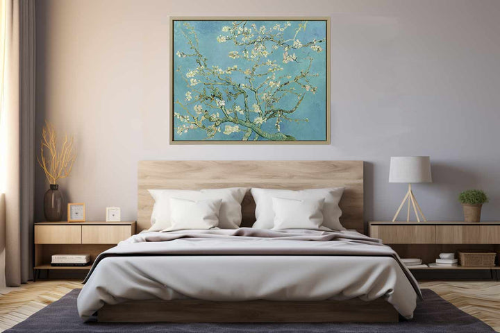 Blossoming Almond Tree Painting