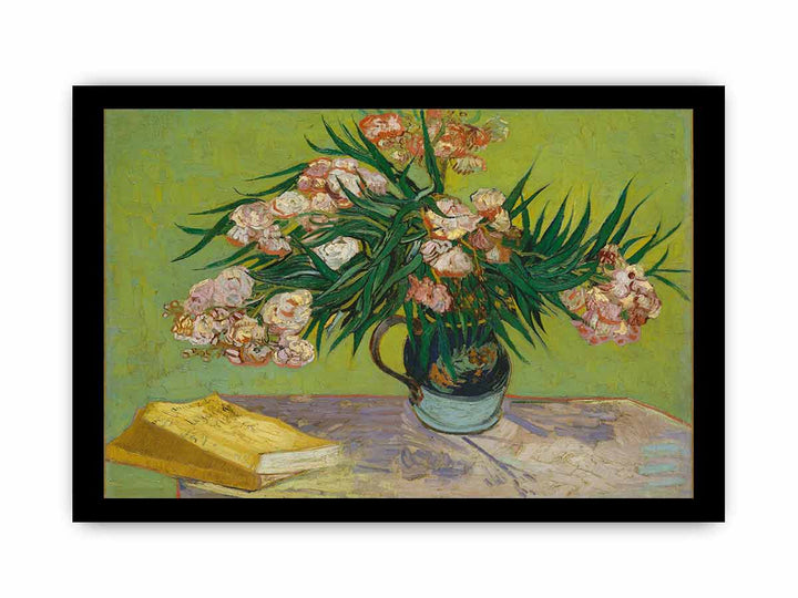 Oleanders Painting By Van Gogh