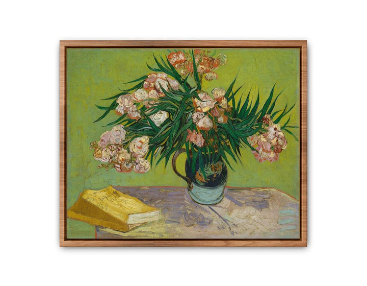 Oleanders Painting By Van Gogh