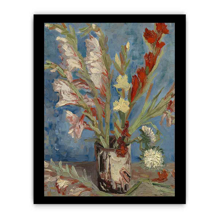 Vase Of Gladioli By Van Gogh