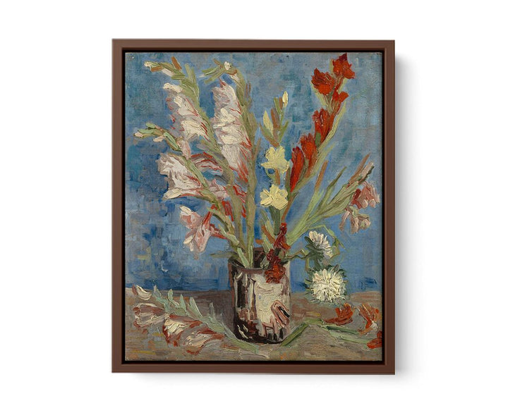 Vase Of Gladioli By Van Gogh