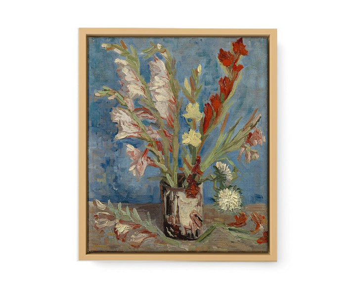 Vase Of Gladioli By Van Gogh