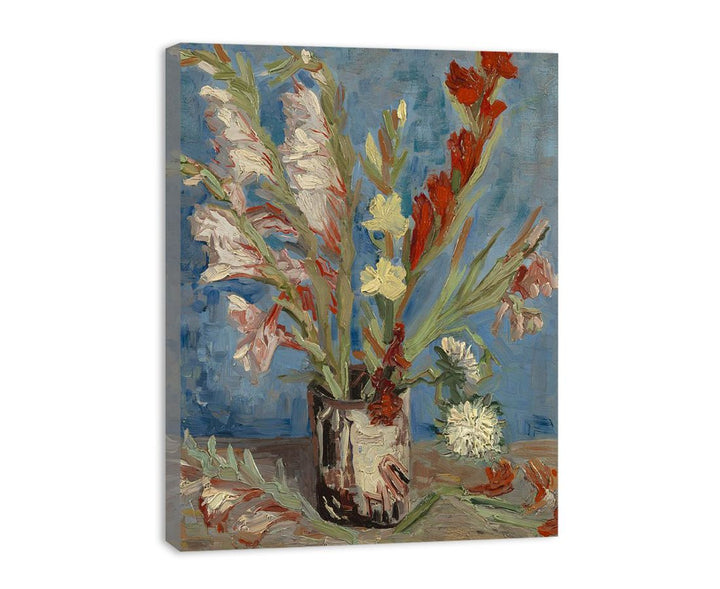 Vase Of Gladioli By Van Gogh